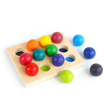 Montessori Matching Rainbow Balls