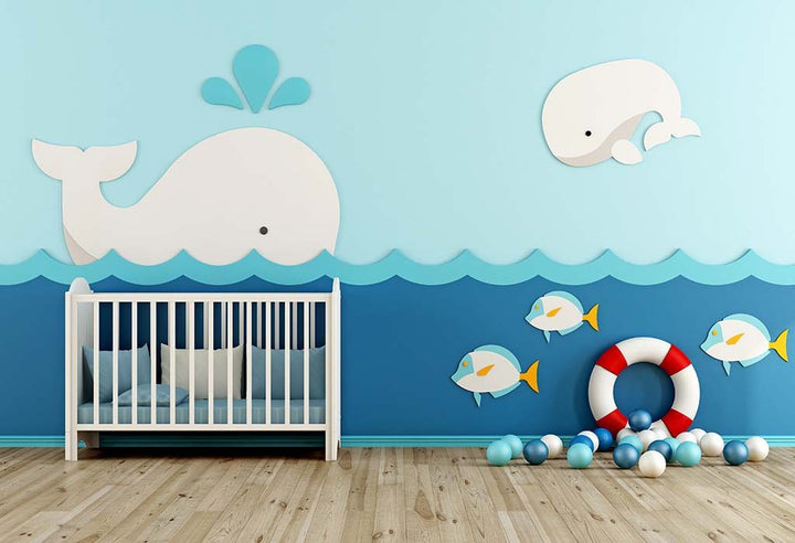 Ocean baby room