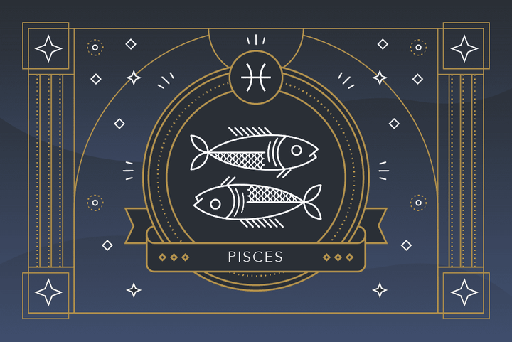 Pisces fish artwork