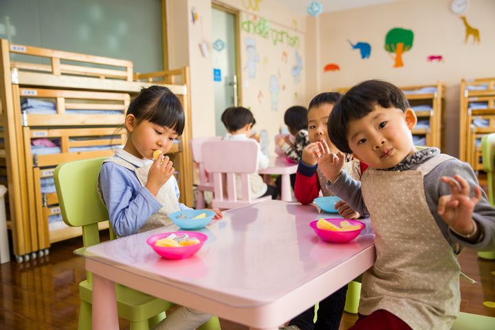 a group of children at daycare