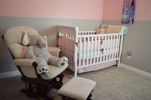 baby glider in a nursery