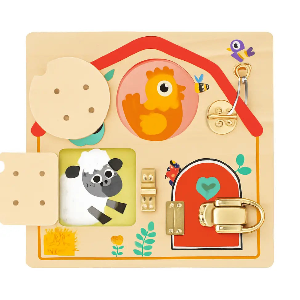 Latches Activity Board