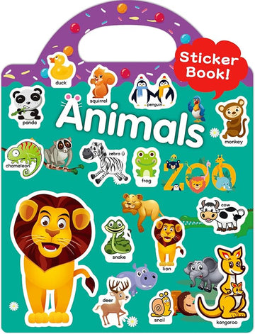 Animal Zoo sticker book