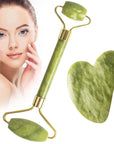 Jade Roller with Gua Sha