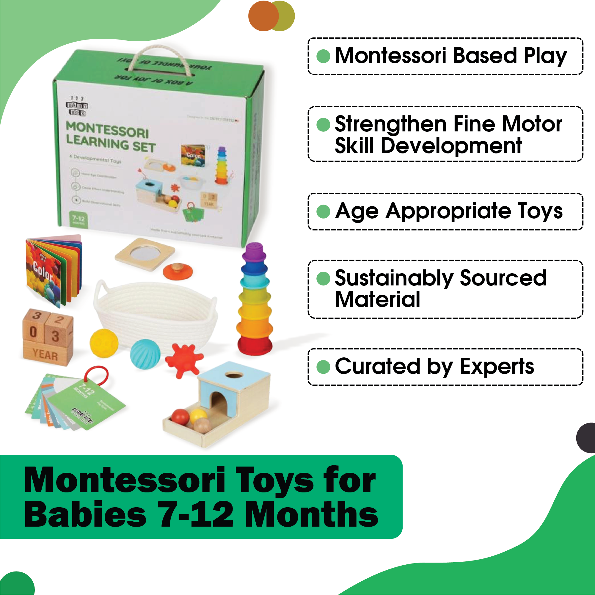 Montessori Educational Box (7-12 Months)