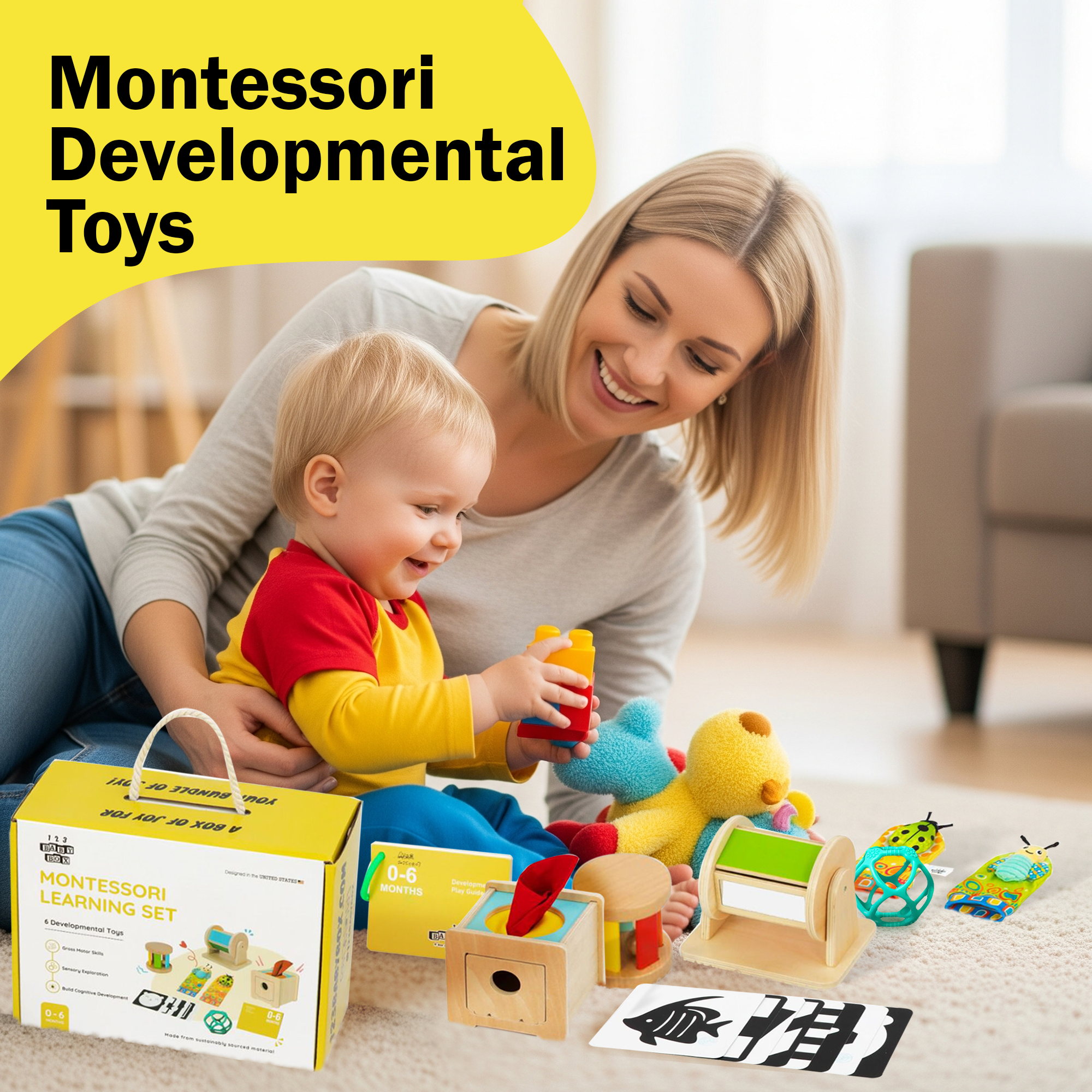 Montessori Educational Box (0-6 Months)