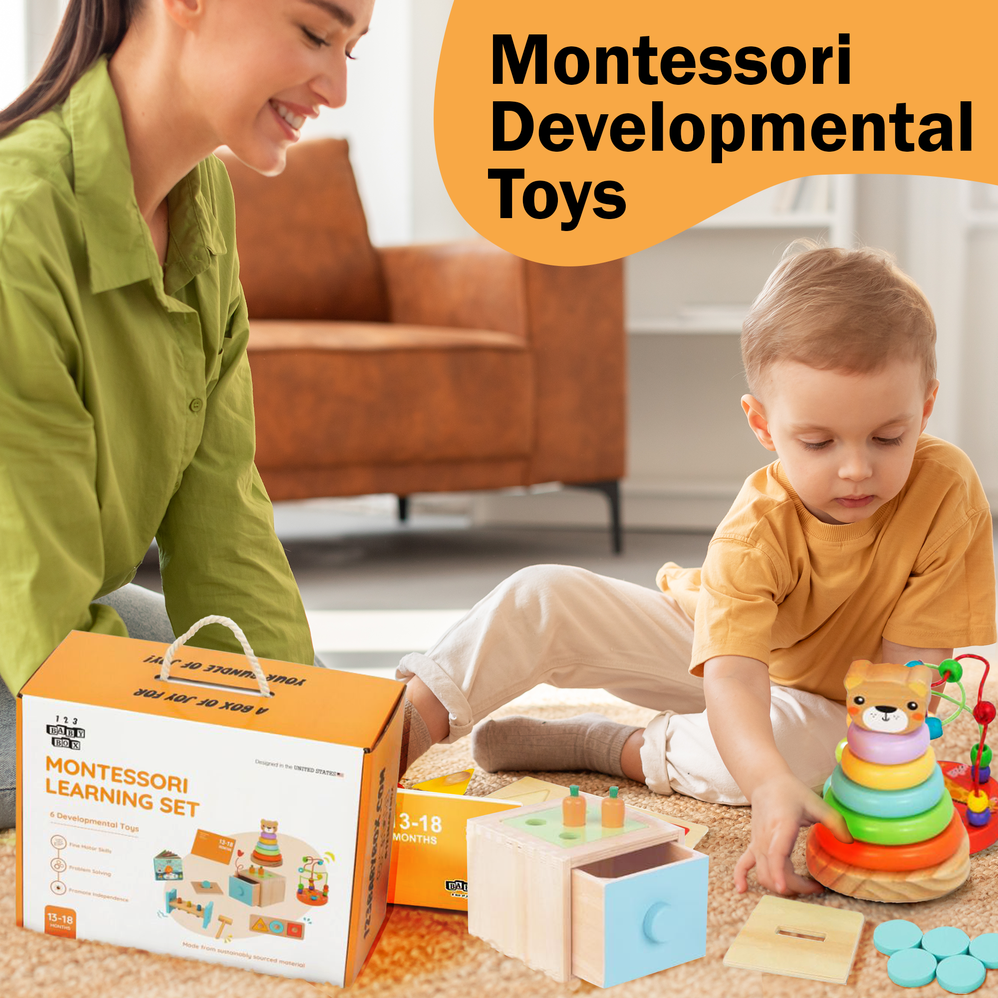 Montessori Educational Box (13-18 Months)