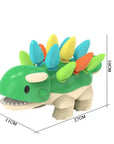 Counting and Coloring Dinosaur Toy