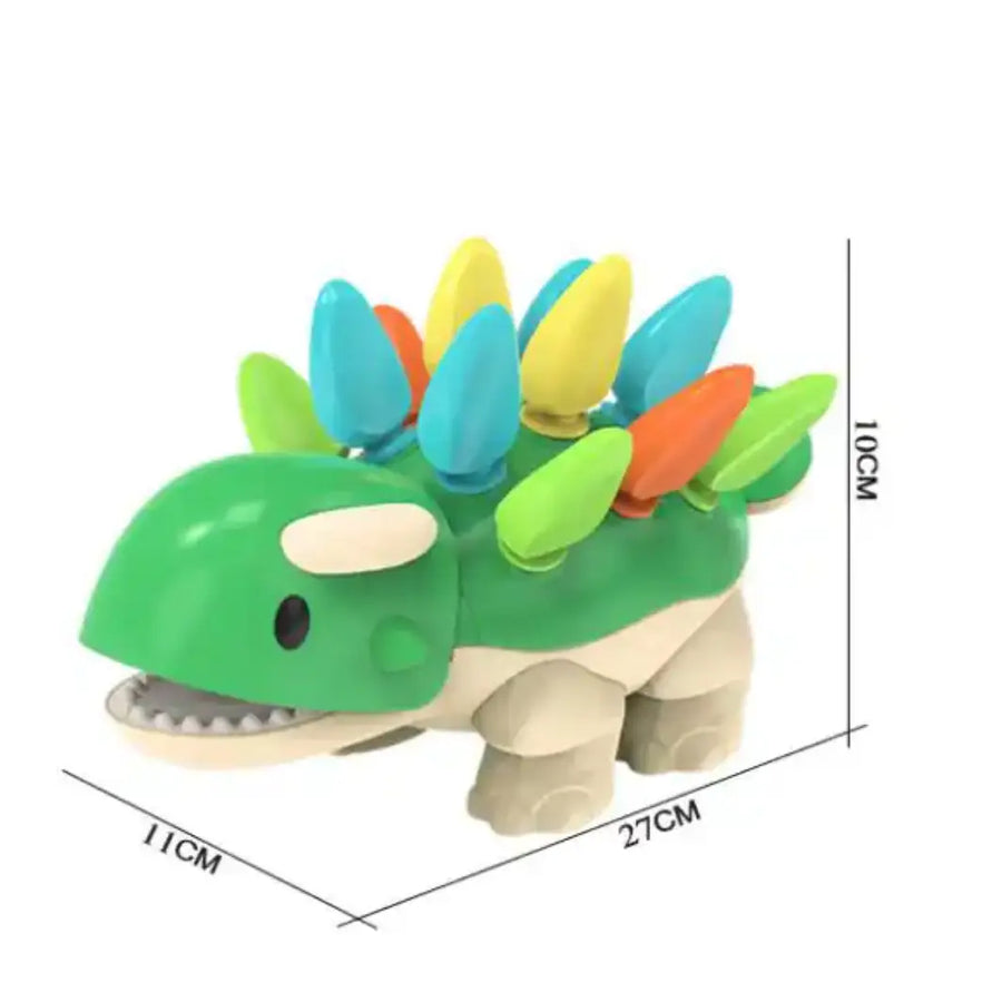 Counting and Coloring Dinosaur Toy