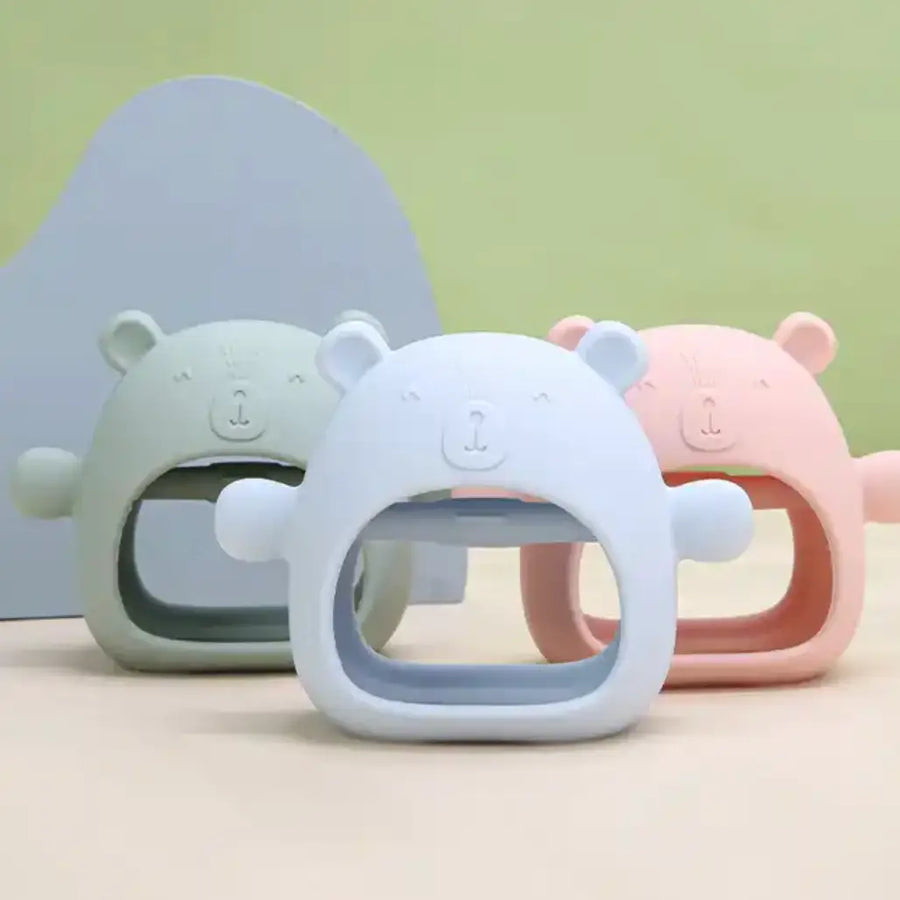 Bear Teething Mitten