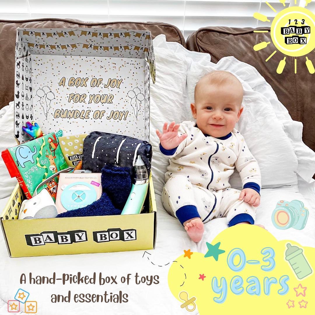 Curated Monthly Baby Box – 123 Baby Box