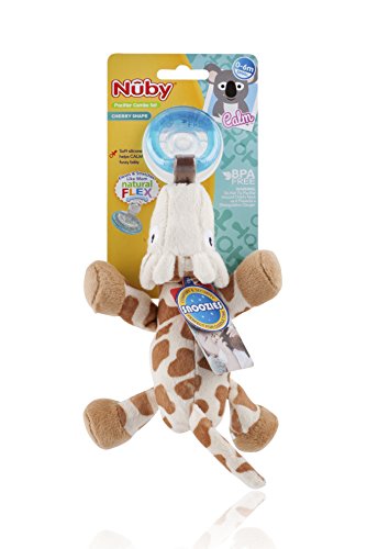 Nuby Natural Flex Pacifier with Snoozie Combo Set