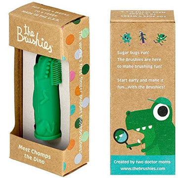 The Brushies Baby & Toddler Toothbrush, Chomps The Dino