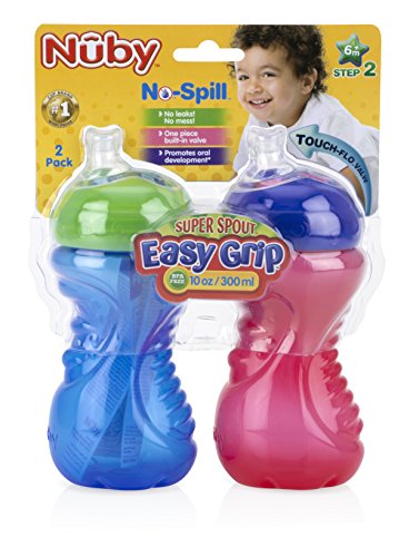 Nuby No-Spill Super Spout Easy Grip Cup
