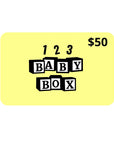 123 Baby Box Gift Card